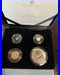 2023 Britannia UK Fractional Silver Proof Reverse Frosted 4 Coin Sets/Box&Coa