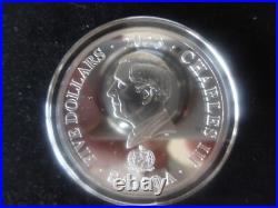 2023 Fine Silver Proof Samoa $5, $2, $1 Coin Box Set Coa King Charles Coronation