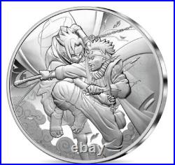 2023 France Naruto 10 Euro 999 Silver Proof Coin Box & COA JP411