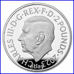 2023 GB Bond Films of the 60s 1 oz Silver Proof Coin (Box & COA)