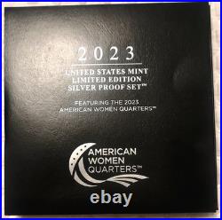 2023 Limited Edition Silver Proof Set -23RC CAMEO! 8 Coins-ASE Quarters, Box+OGP 2023 Limited Edition Silver Proof Set -23RC CAMEO! 8 Coins-ASE Quarters, Box+OGP