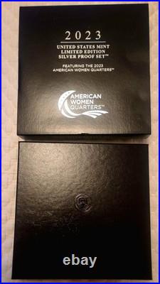 2023 Limited Edition Silver Proof Set -23RC CAMEO! 8 Coins-ASE Quarters, Box+OGP 2023 Limited Edition Silver Proof Set -23RC CAMEO! 8 Coins-ASE Quarters, Box+OGP