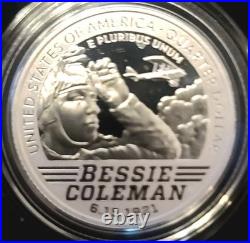 2023 Limited Edition Silver Proof Set -23RC CAMEO! 8 Coins-ASE Quarters, Box+OGP