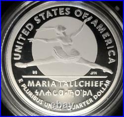 2023 Limited Edition Silver Proof Set -23RC CAMEO! 8 Coins-ASE Quarters, Box+OGP
