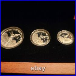 2023 Mexico 5-Coin Libertad Silver Proof Set (1.9 oz Total) Wood Box Rare 2023 Mexico 5-Coin Libertad Silver Proof Set (1.9 oz Total) Wood Box Rare