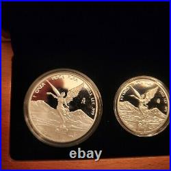 2023 Mexico 5-Coin Libertad Silver Proof Set (1.9 oz Total) Wood Box Rare 2023 Mexico 5-Coin Libertad Silver Proof Set (1.9 oz Total) Wood Box Rare
