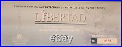 2023 Mexico 5-Coin Libertad Silver Proof Set (1.9 oz Total) Wood Box Rare 2023 Mexico 5-Coin Libertad Silver Proof Set (1.9 oz Total) Wood Box Rare