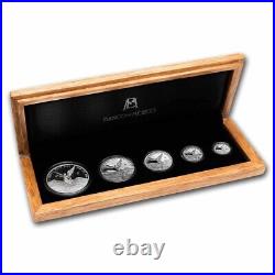 2023 Mexico 5-Coin Silver Libertad Proof Set 1.9 oz (Wooden Box) 2023 Mexico 5-Coin Silver Libertad Proof Set 1.9 oz (Wooden Box)