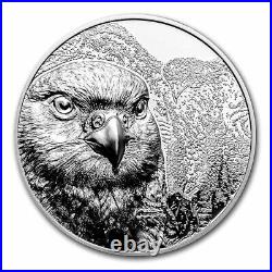 2023 Mongolia 1 oz. 999 Silver Proof Falcon withBox & COA