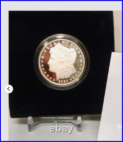 2023 Morgan Silver Dollar Proof Coin in Original US Mint Box and with COA