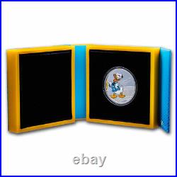 2023 Niue 1 oz Silver $2 Disney Donald Duck Proof (Box & COA) SKU#280258