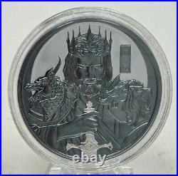 2023 Niue Chess King 1oz Silver Proof Coin With Box & COA