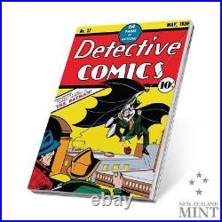 2023 Niue DC Comics COMIX Detective Comics #27 1oz Silver Colorized Proof Coin