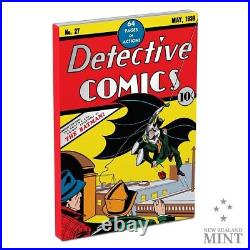2023 Niue DC Comics COMIX Detective Comics #27 1oz Silver Colorized Proof Coin