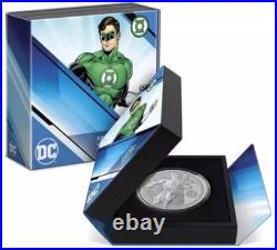 2023 Niue DC Comics Green Lantern Classic 3 oz Silver Proof Coin 2023 Niue DC Comics Green Lantern Classic 3 oz Silver Proof Coin