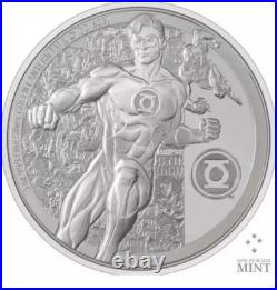 2023 Niue DC Comics Green Lantern Classic 3 oz Silver Proof Coin 2023 Niue DC Comics Green Lantern Classic 3 oz Silver Proof Coin