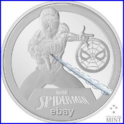 2023 Niue Marvel Classic Superheroes Spider-Man 3oz Silver Proof Coin Mint 1000