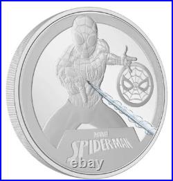 2023 Niue Marvel Comics Spider-Man Classic Coin 1 oz Silver Proof in Box with COA