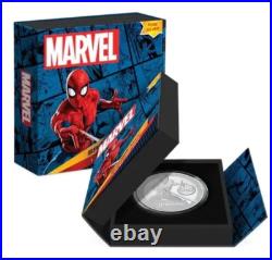 2023 Niue Marvel Comics Spider-Man Classic Coin 1 oz Silver Proof in Box with COA