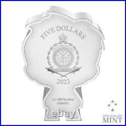 2023 Niue Marvel The Incredible Hulk Mega Chibi 2oz Silver Proof Coin Minted 999