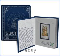 2023 Niue Tarot Cards Temperance 1 oz silver proof BOX/COA Mintage 2000