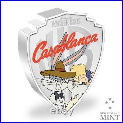 2023 Niue Warner Brothers Looney Tunes Mashups Casablanca 2oz Silver Proof Coin