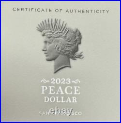 2023 Peace Silver Dollar Proof withBox & COA US Mint Limited Edition FREE SHIPPING 2023 Peace Silver Dollar Proof withBox & COA US Mint Limited Edition FREE SHIPPING