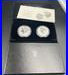 2023 Reverse Silver Proof Morgan & Peace Dollar Set OGP Box COA