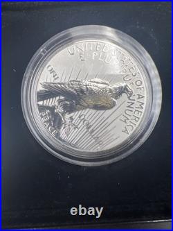 2023 Reverse Silver Proof Morgan & Peace Dollar Set OGP Box COA