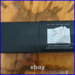 2023 S American Silver Eagle Proof Coin Ogp San Francisco Mint Box/coa