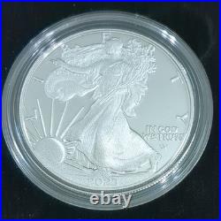 2023 S American Silver Eagle Proof Coin Ogp San Francisco Mint Box/coa