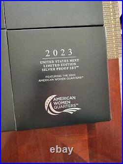 2023-S Limited Edition Silver Proof Set 8pcs Set Box, OGP & COA COMPLETE SET
