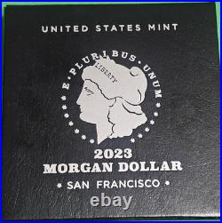 2023 S Morgan 99% Silver Proof Dollar GEM US Mint with Box & COA Free Shipping