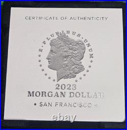 2023 S Morgan 99% Silver Proof Dollar GEM US Mint with Box & COA Free Shipping