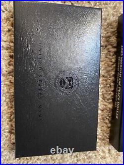 2023 S Morgan And Peace Silver Dollar Reverse Proof Set 23XS Box & COA Silver