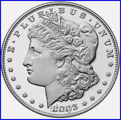 2023-S Morgan Silver Dollar Proof Coin Box & COA