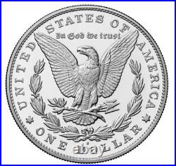 2023-S Morgan Silver Dollar Proof Coin Box & COA