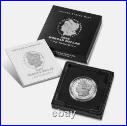 2023-S Morgan Silver Dollar Proof Coin Box & COA