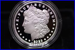 2023-S Morgan Silver Dollar Proof. U. S. Mint Box & COA. San Francisco Mint