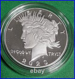 2023-S Peace 99.9% Silver Proof Dollar with Box & COA plus Free Shipping