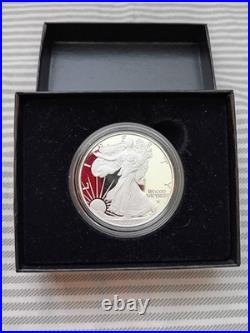 2023-S Proof $1 American Silver Eagle Box, OGP & COA