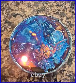 2023-S Proof $1 American Silver Eagle Box, OGP & COA Rainbow Toned