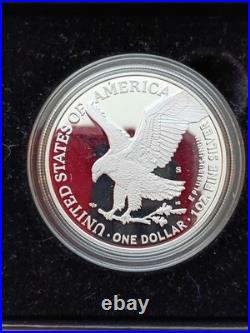 2023 S Proof. 999 Fine Silver American Eagle with Box