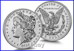 2023-S Reverse Proof $1 Morgan and Peace Silver Dollar 2pc Box Set
