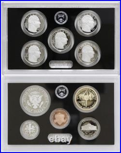 2023 S Silver Proof Set With Original Box & COA. 999 Silver
