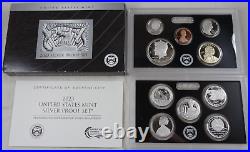 2023-S US Mint Silver Proof Set OGP COA & Box 10 Coins. 999 United States