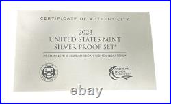 2023-S US Mint Silver Proof Set OGP COA & Box 10 Coins United States 2023-S US Mint Silver Proof Set OGP COA & Box 10 Coins United States