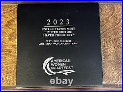 2023-S United States Mint Limited Edition Silver Proof Set with box and COA