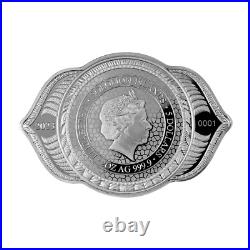 2023 Solomon Islands Eagle of the 6th Chakra 2oz Silver Colorized Coin