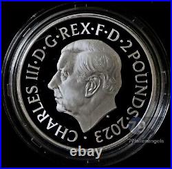 2023 Star Wars Darth Vader & Emperor Palpatine UK 1 oz Silver Proof Coin Box&COA